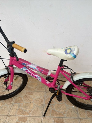 BMX ποδήλατο για κορίτσια 18 ιντσών μεταχειρισμένο με κράνος και βοηθητικές ρόδες