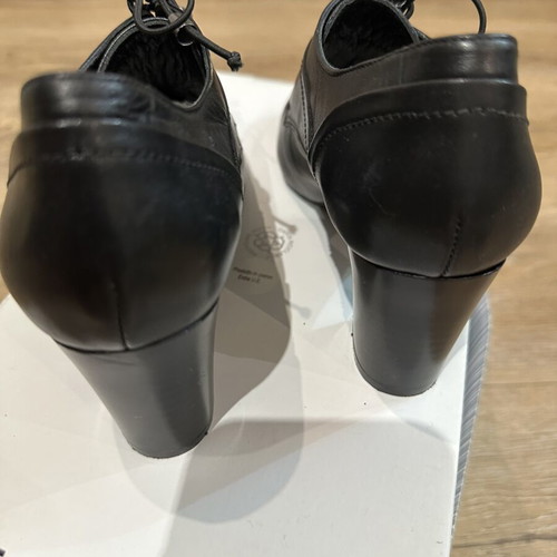 Esthissis leather shoes black size 38