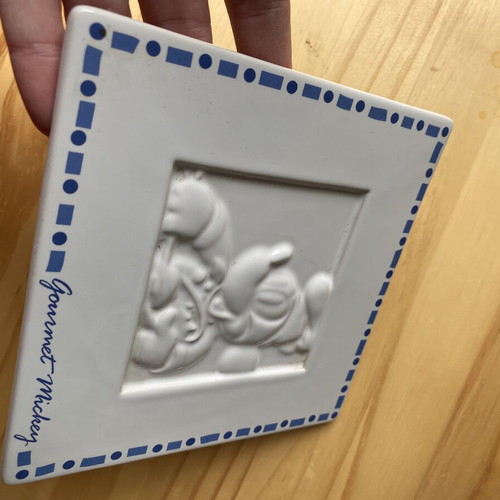 Disney Parks Chef Gourmet Mickey Mouse Ceramic Trivet like new