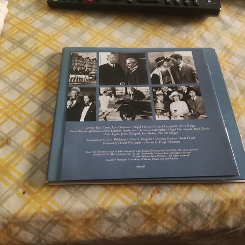 Chariots of Fire CD used 25th anniversary edition soundtrack by Vangelis