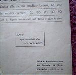  Εγχειρίδιο ιατροδικαστικής - Compendio di Medicina Legale, 1912