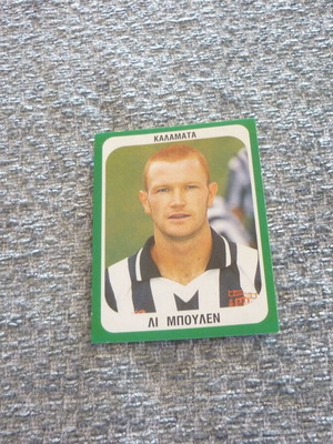 Lee Bullen Panini Ελληνικό Ποδόσφαιρο 2000 αυτοκόλλητο #149 για Καλαμάτα