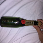 Mini Moet decorative bottle used