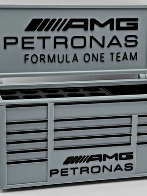 AMG Petronas Organizer Pen Holder like new