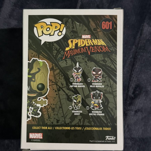 Funko Pop Venomized Groot 601 new