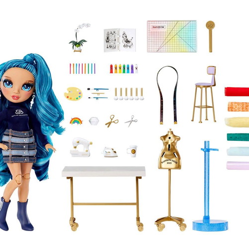 Rainbow High Dream & Design Studio Playset with Skyler Bradshaw Doll