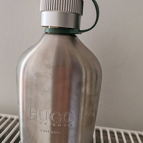 Hugo Boss aluminum bottle collectible like new