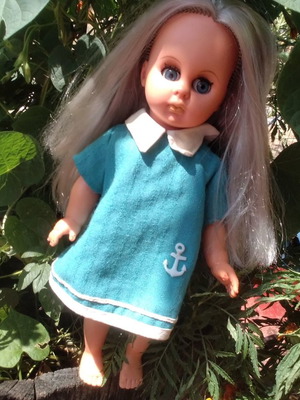 Viopad doll used with silver hair, rare hair color