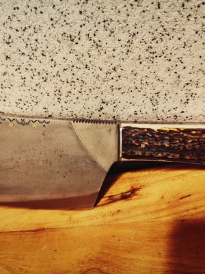 Handmade Satar by Master Bay Dobri, new, decorative knife 29cm