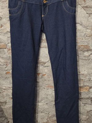 D&G pants like new, size 30, blue, elastic