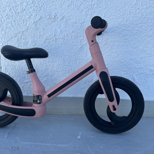 Topmark Manu Folding Balance Bike like new, pink