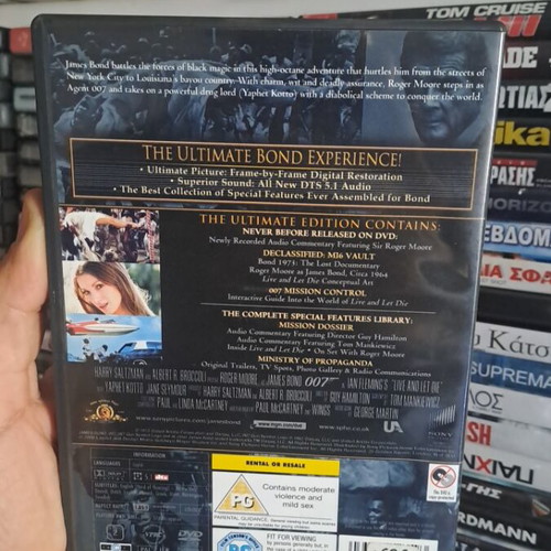 Live and Let Die DVD used, ultimate edition with subtitles