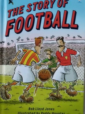 The Story of Football storybook like new, English