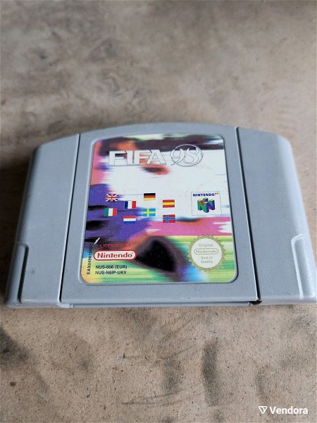  pechnidi Nintendo 64 fifa 98