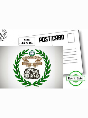 Post Card Ypsoma 731 Greek Propaganda