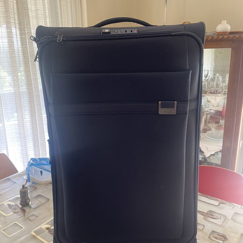 Samsonite large suitcase 73cm dark blue like new