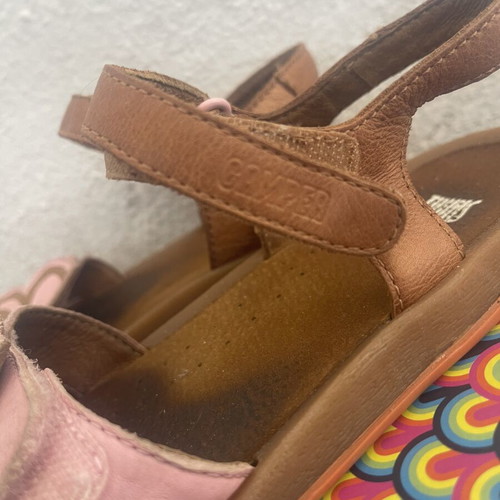 Camper children's sandals used, size 33, brown