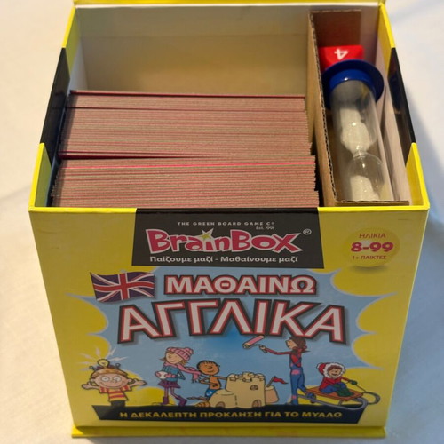 BrainBox Learn English Board Game new