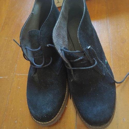 Ragazza Soft Suede Ankle Boots like new, black, size 39