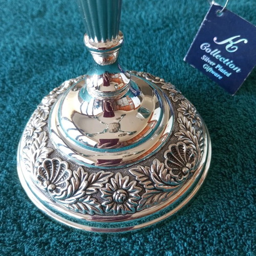 Silver-plated five-arm candlestick new