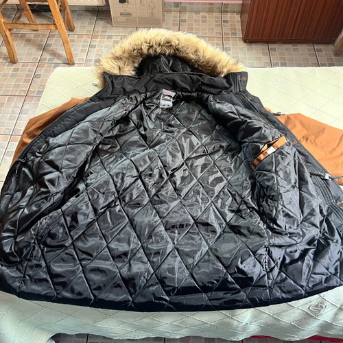 Manager winter jacket brown 2XL like new