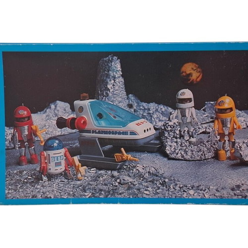 Vintage Lyra Playmobil Playmospace 3509 Space Buggy used, 80s