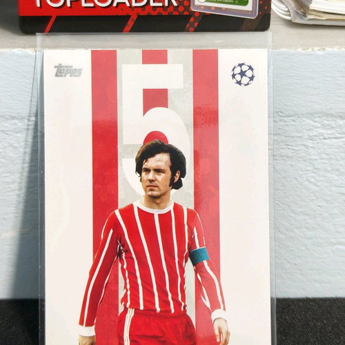 2025-26 Topps UCC Flagship Franz Beckenbauer FC Bayern Munchen card new