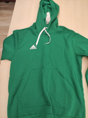 Adidas φούτερ με κουκούλα καινούργιο, μέγεθος L, πράσινο