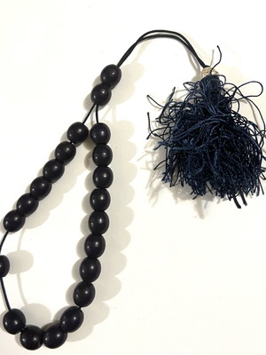 Worry beads purple with tassel used