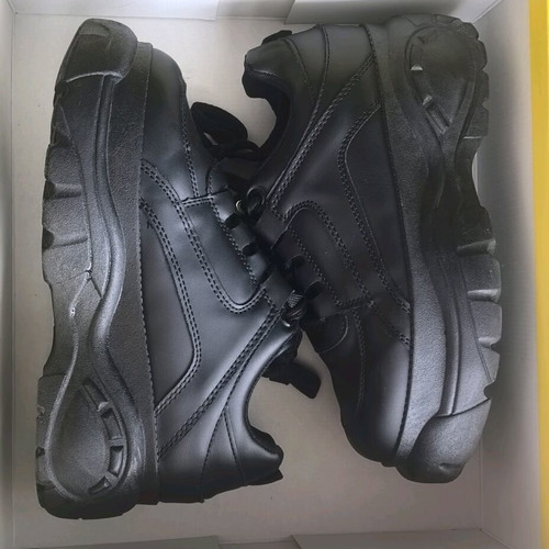 Buffalo Chunky Sneakers black vegan leather like new size 38