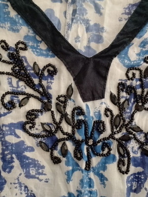 Kaftani Achilleas Accessories used with black stones, beachwear
