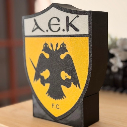 3D Printed Stand AEK Sign 18x17cm