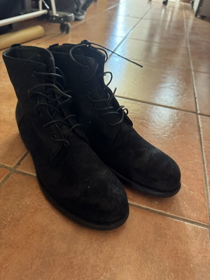 Officine Creative shoes used, black suede leather size 41