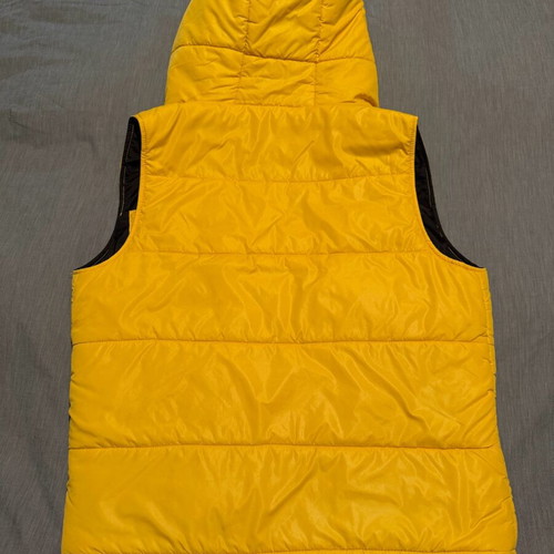 Nautica windbreaker vest used, yellow