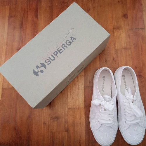 Superga 2750 FLOWER SANGALLO white size 40