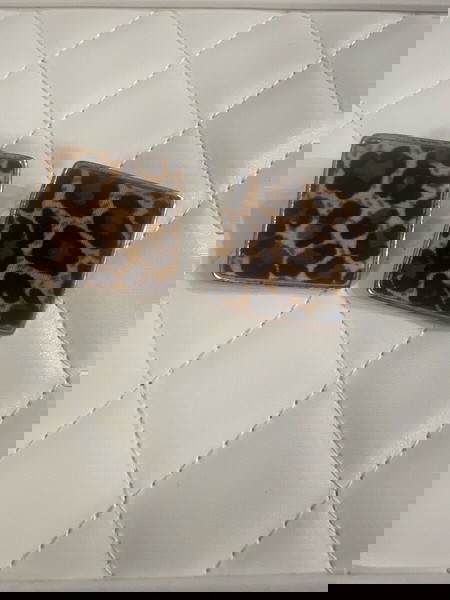Animal print σκουλαρίκια