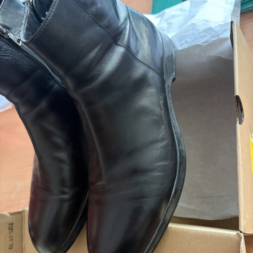 Prada black ankle boots size 7.5 (41.5)