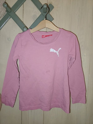 Puma shirt No116 6 years pink like new