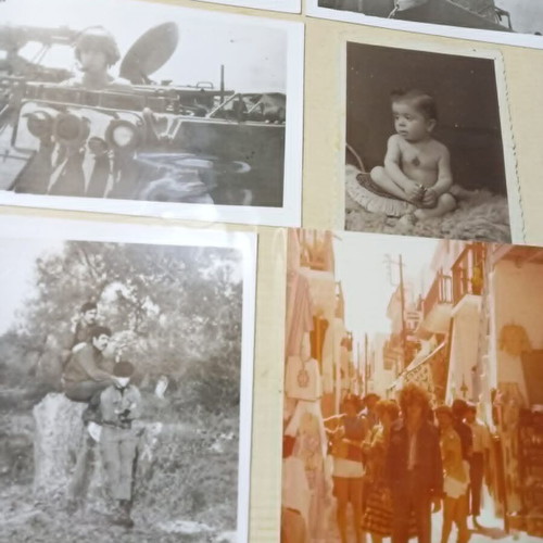 Photo album with 134 old photos used