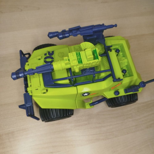 Gi Joe Badger vehicle like new, vintage collectible Hasbro
