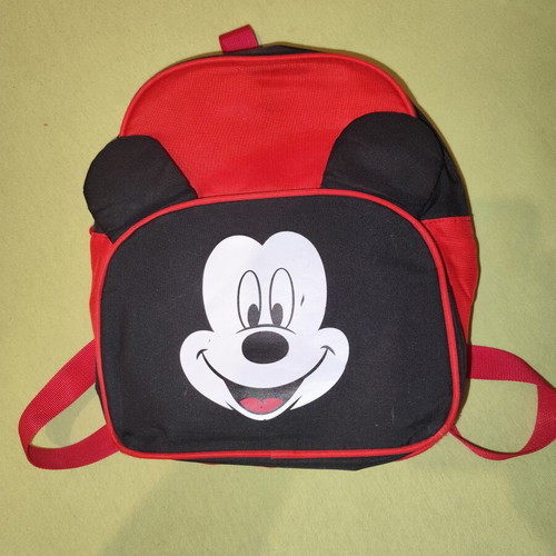 Mickey red preschool backpack used, excellent condition