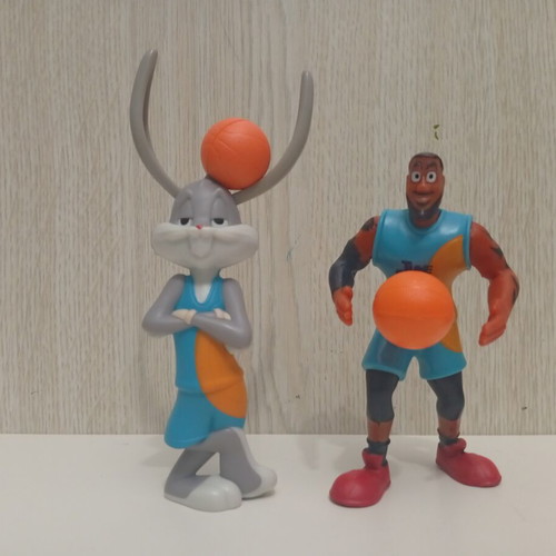 Looney Tunes Space Jam 2 Basketball Tune Squad figures McDonald's Happy Meal set