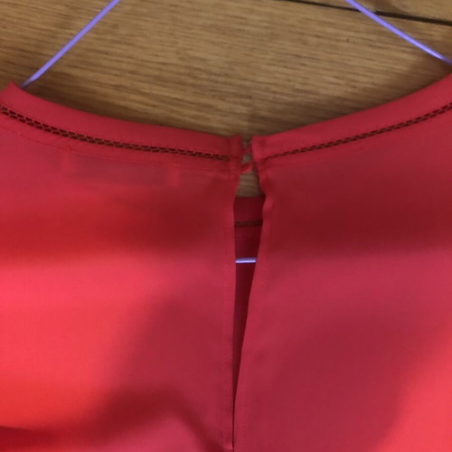 Mango red long-sleeve tunic size L like new