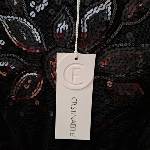 Cristina Effe blouse black no 40 new