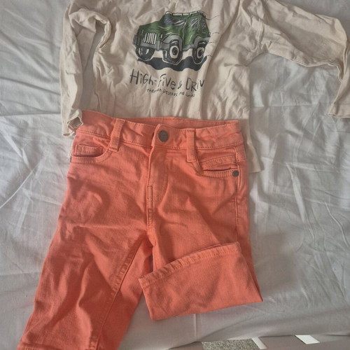 Boys' set Zara top and Orchestra jeans-style pants like new 24-36 months