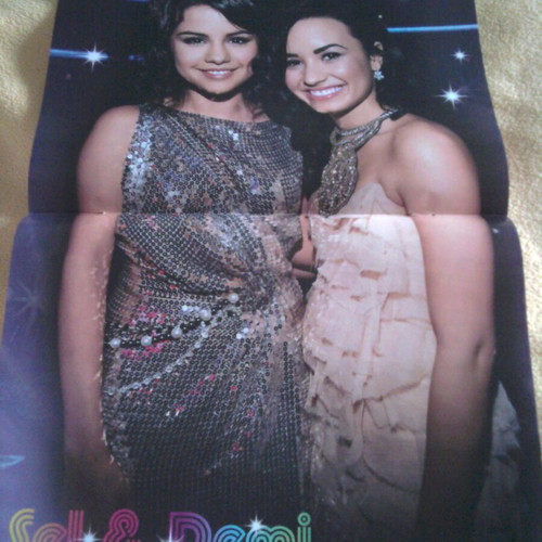 Miley Cyrus, Selena Gomez and Demi Lovato poster like new