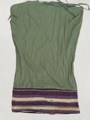 Replay Medium cotton blouse like new, green, backless design