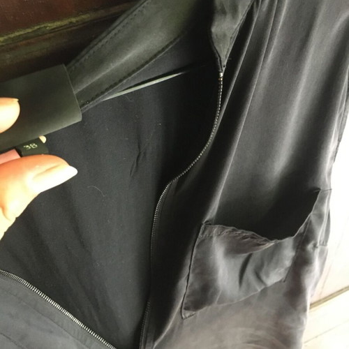 Gestuz silk top size 38/M, black