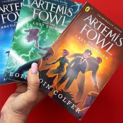 Artemis Fowl book bundle like new, set of 3