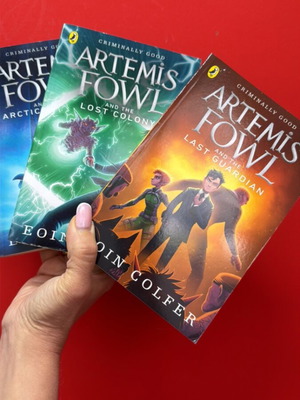 Artemis Fowl book bundle like new, set of 3